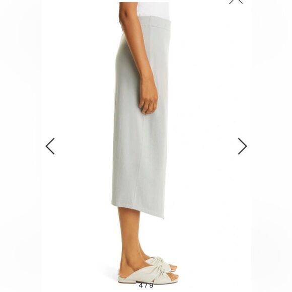 Vince overlap cotton/ tencel skirt size L, NWT - Picture 4 of 14